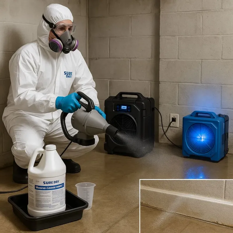 Sanitization and Odor Removal process in Salem, VA