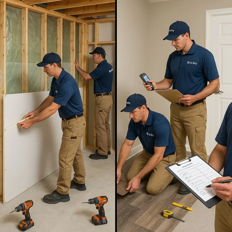 Repairs and Reconstruction process in Salem, VA